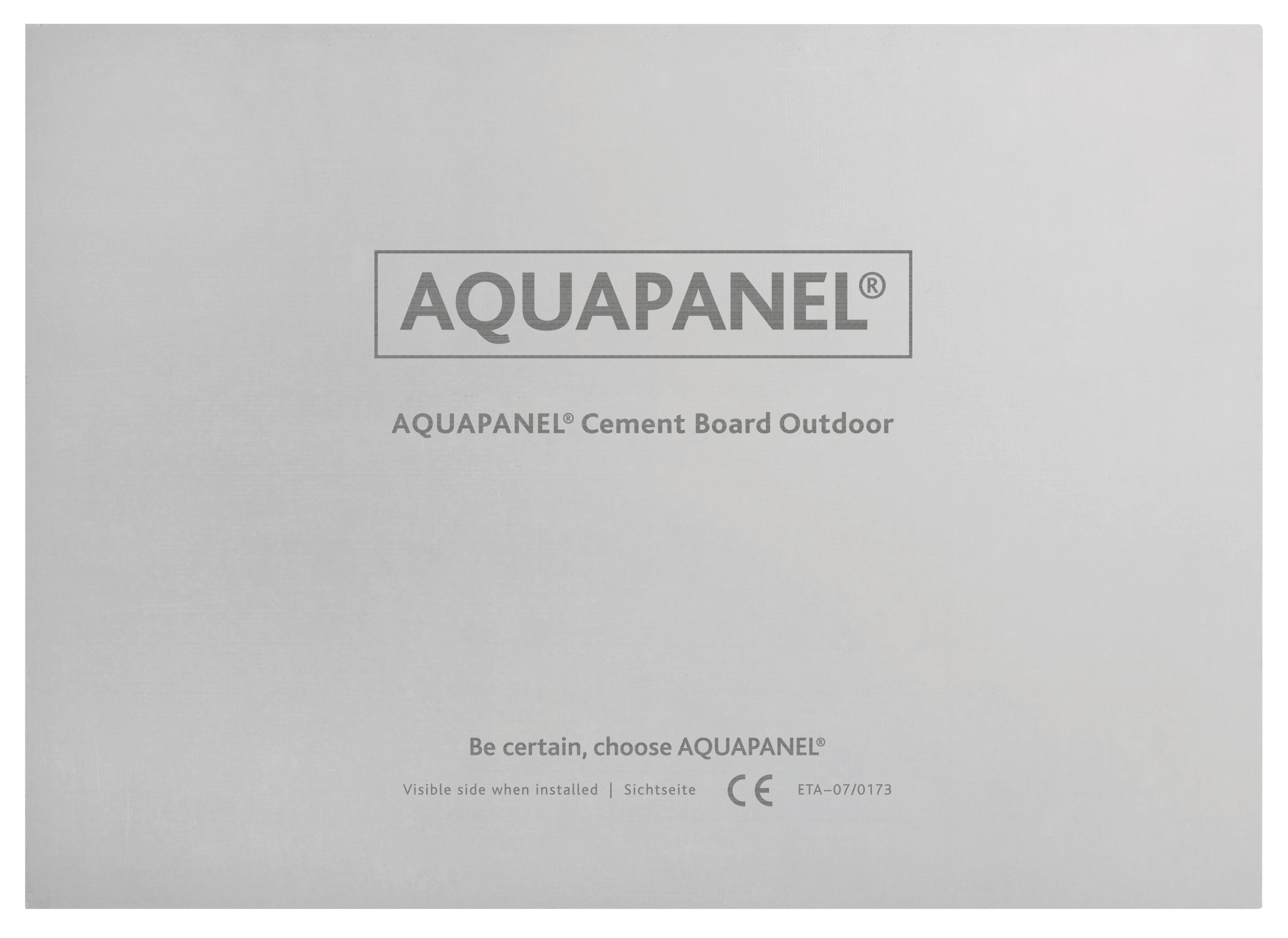 Aquapanel outdoor plaque de ciment pour façades