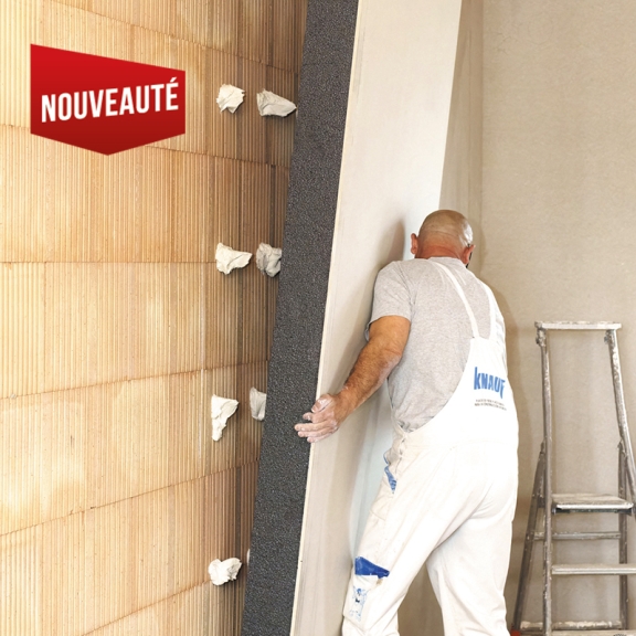 Protection acoustique pour murs et plafonds en construction sèche