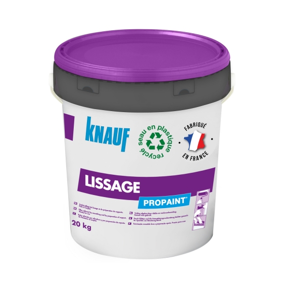 Knauf Propaint® Lissage - Enduit prêt à l'emploi – Préparation des